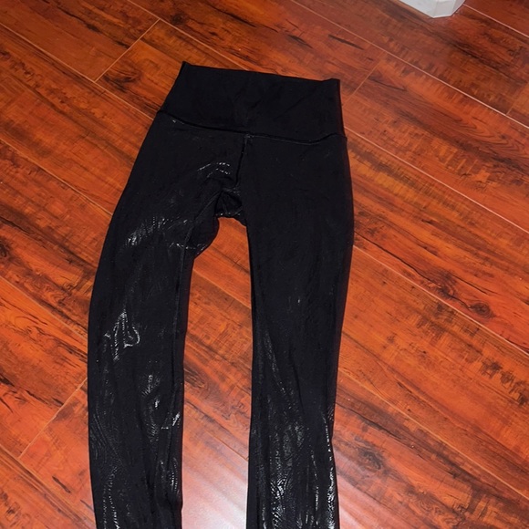 lululemon athletica Pants & Jumpsuits Limited Edition Lulu Metallic